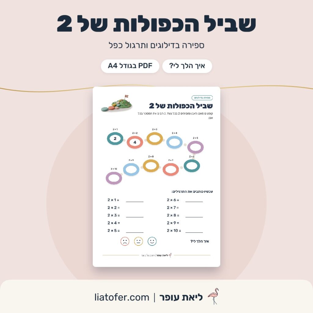 שביל הכפולות של 2